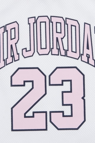 Débardeur et short Muscle - Jordan - Blanc et rose