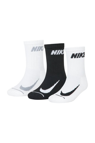 3 paires de chaussettes - Blanc, noir et gris