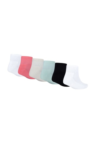 6 paires de chaussettes Essentials - Jordan - Blanc, noir et rouge