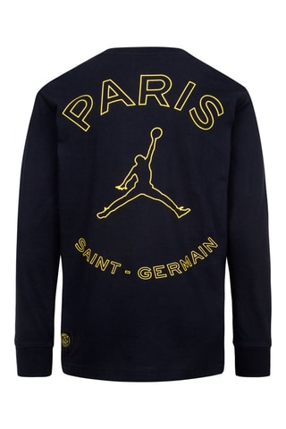 T-shirt Paris Saint-Germain - Jordan - Noir et jaune