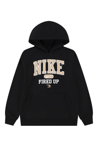 Sweat à capuche - Blanc, noir et beige
