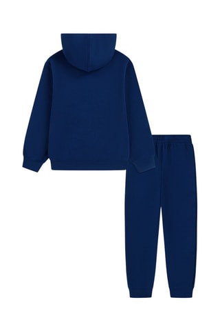 Sweat à capuche et pantalon polaires - Bleu