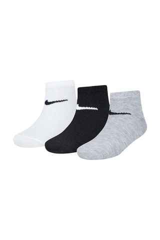 3 paires de chaussettes - Blanc, gris et noir