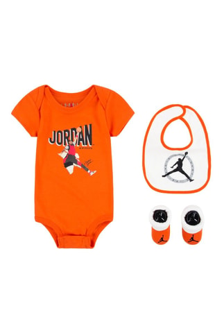 Ensemble 3 pièces MVP  - Jordan - Blanc et orange