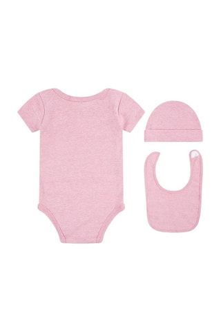 Ensemble 3 pièces - Blanc et rose
