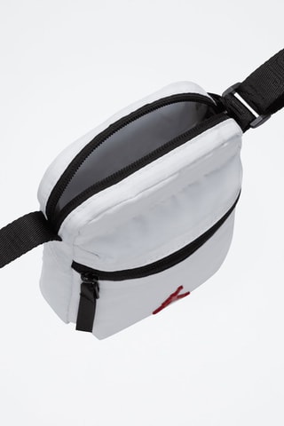 Sac bandoulière Airborne - Jordan - Blanc, noir et rouge