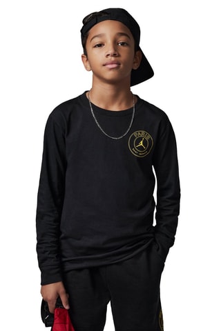 T-shirt Paris Saint-Germain  - Jordan - Noir et jaune