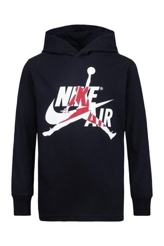 Sweat à capuche  - Nike - Noir, blanc et rouge