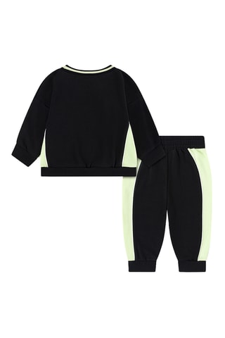 Sweat et pantalon Color Blocked Crew - Nike - Noir