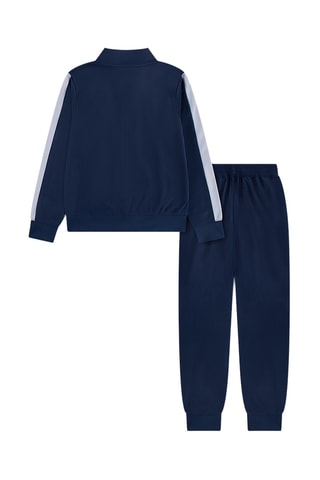 Veste et pantalon de survêtement - Blanc, beige et bleu