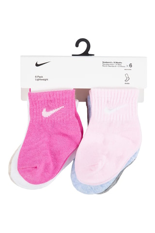 6 paires de chaussettes - Rose
