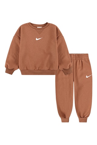 Sweat et pantalon polaires Essential - Nike - Gris