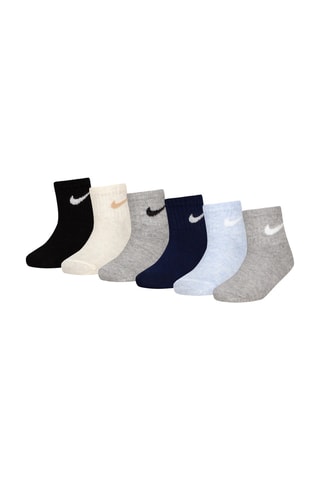 6 paires de chaussettes   - Nike - Beige