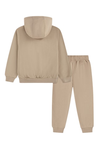 Sweat à capuche et pantalon - Beige