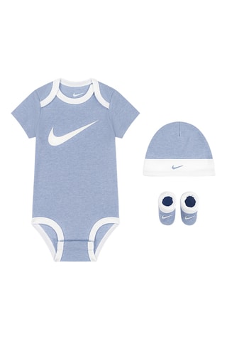 Ensemble body, chausson et bonnet  - Bleu
