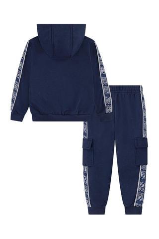Sweat et jogging - Blanc, beige et bleu