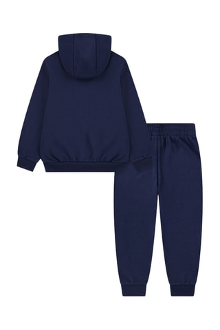 Jogging - Blanc, beige et bleu