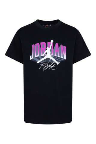 T-shirt - Noir, rose et gris