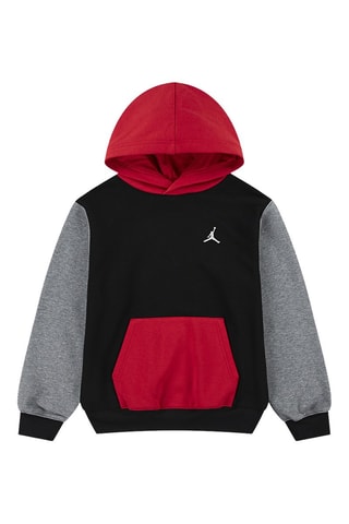 Sweat à capuche Brkln - Jordan - Noir, rouge et gris