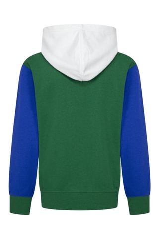 Sweat à capuche Brooklyn - Jordan - Blanc et bleu
