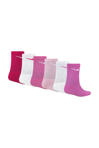 6 paires de chaussettes - Rose
