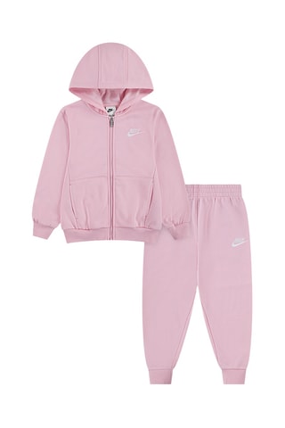 Ensemble swaet à capuche et pantalon - Rose