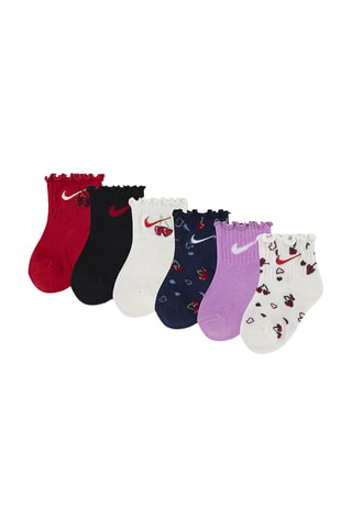6 paires de chaussettes - Rouge