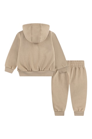 Sweat à capuche et pantalon polaires - Nike - Beige