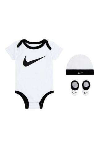 Ensemble body, chausson et bonnet  - Blanc