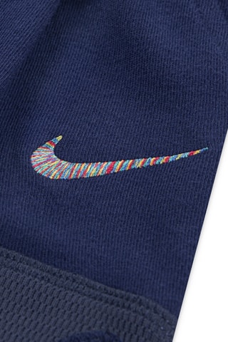 T-shirt et panlaton - Beige, blanc et bleu