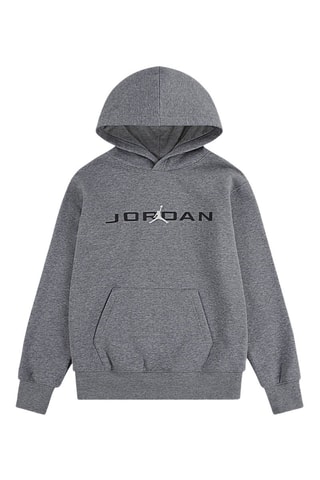 Sweat à capuche - Jordan - Blanc, noir et gris