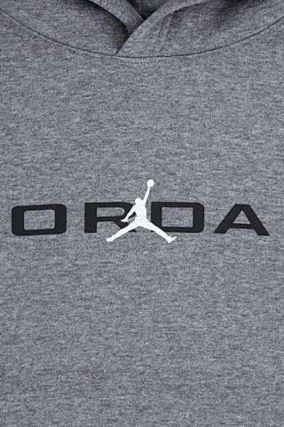 Sweat à capuche - Jordan - Blanc, noir et gris