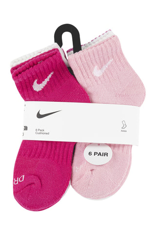 6 paires de chaussettes - Rose