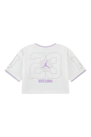 T-shirt cropped - Bleu