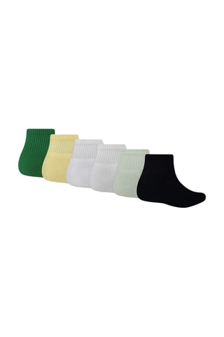 6 paires de chaussettes - Vert