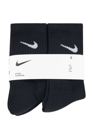 6 paires de chaussettes - Nike - Noir