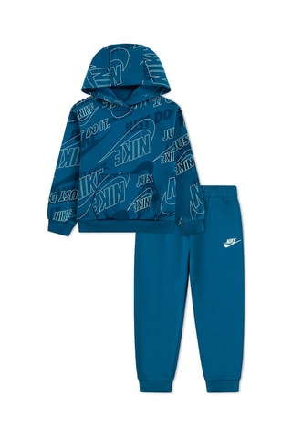 Sweat à capuche et pantalon polaires - Vert