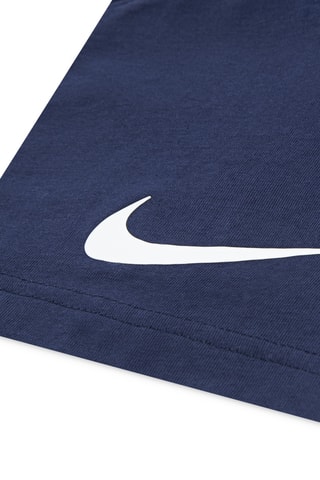 T-shirt - Blanc, beige et bleu