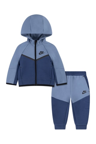 Sweat à capuche et pantalon polaire - Nike - Bleu
