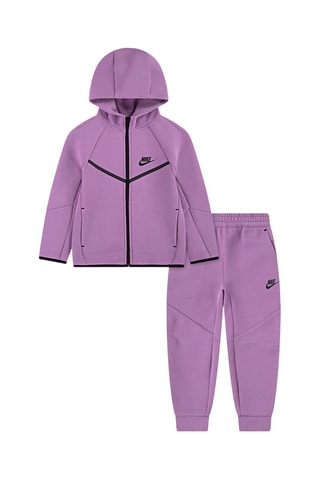 Sweat et pantalon polaire - Nike - Rouge