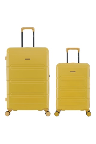 Handbagagetrolley en Grote Trolley Lynda (S/L) - 66/76 cm - Oranje