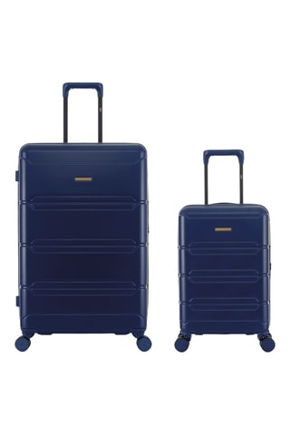 Lowcost Handbagagetrolley en Grote Trolley Lynda (XS/L) - 55/76 cm - Donkerblauw