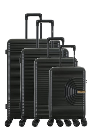 Set van 4 Trolleys Celia-O (XS/S/M/L) - 55/59/66/76 cm - Zwart