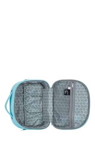 Beautycase Anna - 34 cm - Hemelsblauw