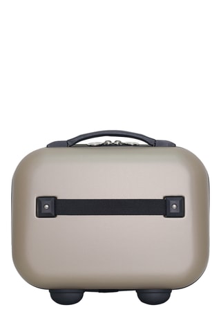 Beautycase met Wieltjes Francette-K - 30 cm - Beige
