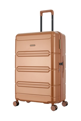 Lowcost Handbagagetrolley en Grote Trolley Lynda (XS/L) - 55/76 cm - Bruin