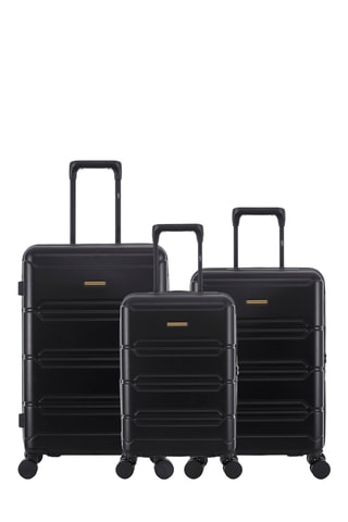 Set van 3 Trolleys Lynda (XS/S/M) - 55 / 59 / 66 cm - Zwart