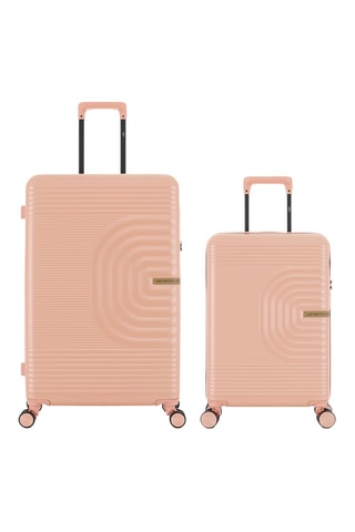 Handbagagetrolley en Grote Trolley Celia (S/L) - 59/76 cm - Roze