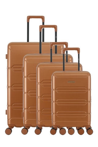 Set van 4 Trolleys Lynda-O (XS/S/M/L) - 55/59/66/76 cm - Bruin