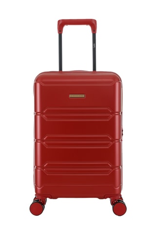 Low-cost Handbagagetrolley Lynda (XS) - 55 cm - Bordeauxrood